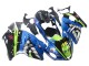 Purchase 1996-2007 Blue Green Shark 46 Suzuki GSXR 1300 Hayabusa Motorcycle Fairings UK