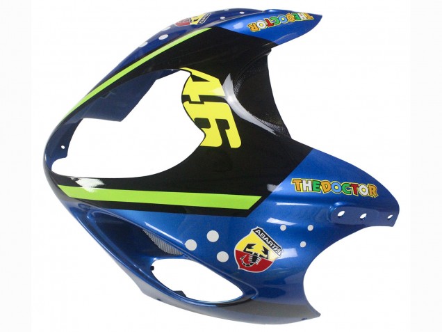 Purchase 1996-2007 Blue Green Shark 46 Suzuki GSXR 1300 Hayabusa Motorcycle Fairings UK