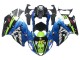 Purchase 1996-2007 Blue Green Shark 46 Suzuki GSXR 1300 Hayabusa Motorcycle Fairings UK