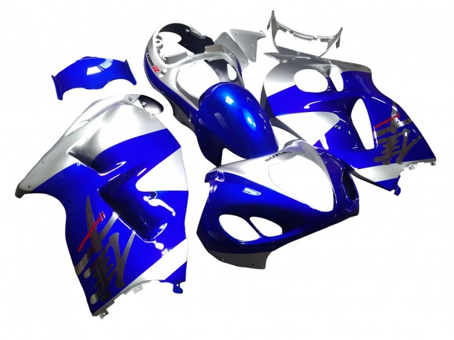 Purchase 1996-2007 Blue Silver Hayabusa Suzuki GSXR 1300 Hayabusa Motorcycle Fairings UK