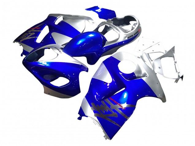 Purchase 1996-2007 Blue Silver Hayabusa Suzuki GSXR 1300 Hayabusa Motorcycle Fairings UK
