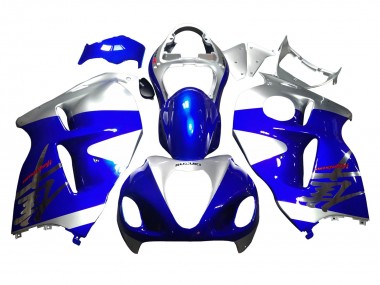 Purchase 1996-2007 Blue Silver Hayabusa Suzuki GSXR 1300 Hayabusa Motorcycle Fairings UK