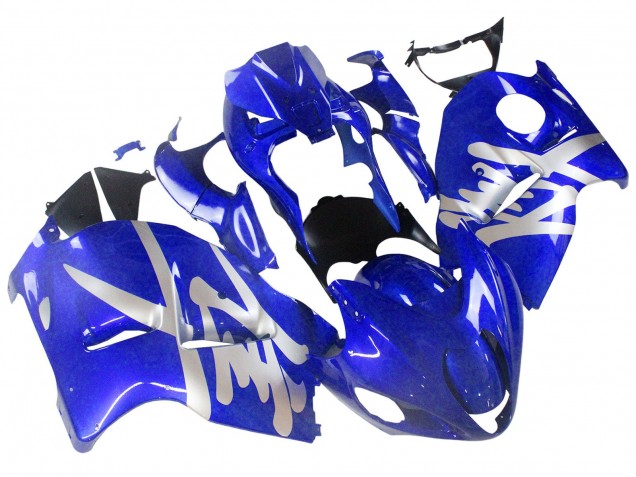 Purchase 1996-2007 Glossy Blue Suzuki GSXR 1300 Hayabusa Motorcycle Fairings UK
