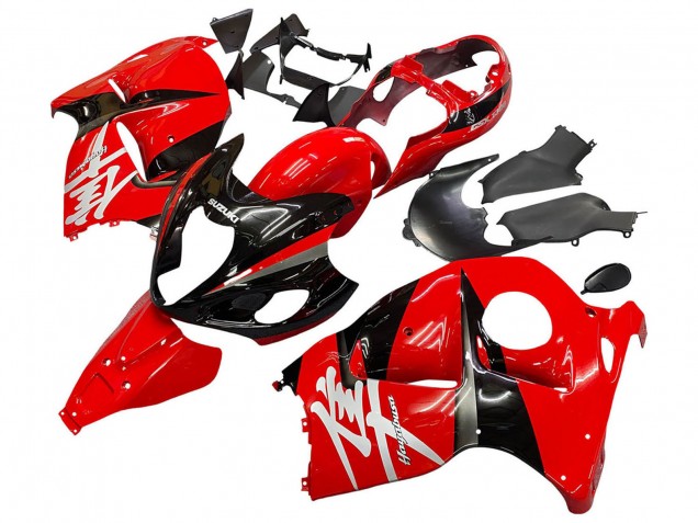 Purchase 1996-2007 Red Black Hayabusa Suzuki GSXR 1300 Hayabusa Motorcycle Fairings UK
