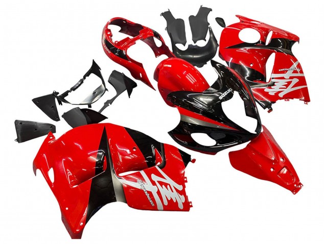 Purchase 1996-2007 Red Black Hayabusa Suzuki GSXR 1300 Hayabusa Motorcycle Fairings UK