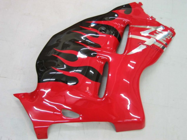 Purchase 1996-2007 Red Black Suzuki GSXR 1300 Hayabusa Motorcycle Fairings UK