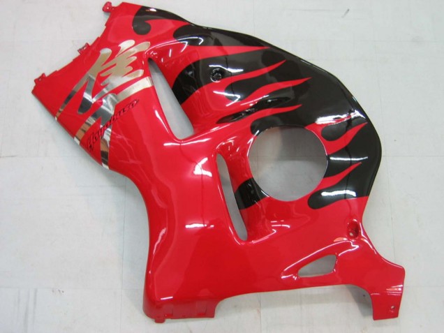 Purchase 1996-2007 Red Black Suzuki GSXR 1300 Hayabusa Motorcycle Fairings UK