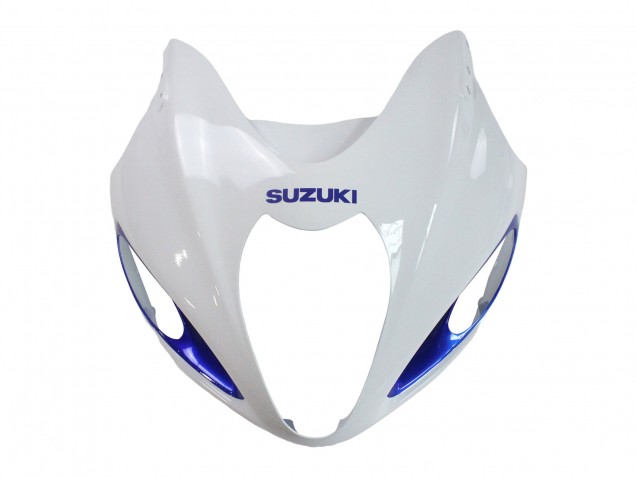 Purchase 1996-2007 White Blue Hayabusa Suzuki GSXR 1300 Hayabusa Motorcycle Fairings UK