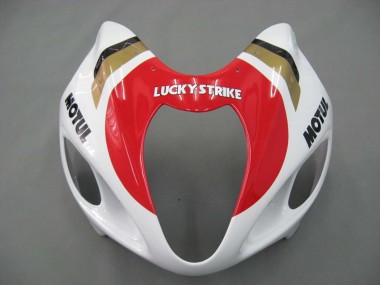 Purchase 1996-2007 White Red Motul Suzuki GSXR 1300 Hayabusa Motorcycle Fairings UK