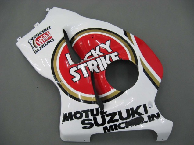 Purchase 1996-2007 White Red Motul Suzuki GSXR 1300 Hayabusa Motorcycle Fairings UK