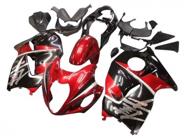 Purchase 1996-2007 Red Glossy Black Hayabusa Suzuki GSXR 1300 Hayabusa Motorcycle Fairings UK
