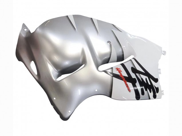 Purchase 1996-2007 White Silver Hayabusa Suzuki GSXR 1300 Hayabusa Motorcycle Fairings UK
