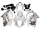 Purchase 1996-2007 White Silver Hayabusa Suzuki GSXR 1300 Hayabusa Motorcycle Fairings UK