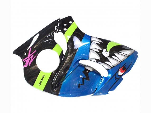 Purchase 2008-2020 Blue Green Black Shark 46 Suzuki GSXR 1300 Hayabusa Motorcycle Fairings UK