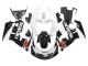 Purchase 1996-2000 Black White Suzuki GSXR 600 / GSXR 750 Motorcycle Fairings UK