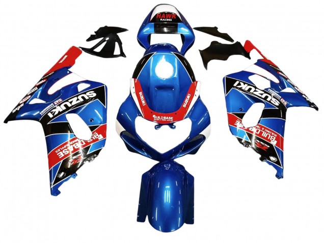 Purchase 2001-2003 Blue Red Racing Suzuki GSXR 600 / GSXR 750 Motorcycle Fairings UK
