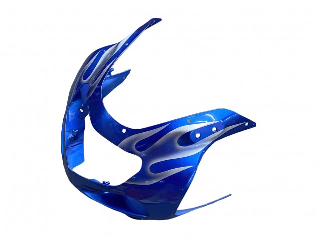 Purchase 2001-2003 Blue with White Flame Suzuki GSXR 600 / GSXR 750 Motorcycle Fairings UK