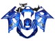 Purchase 2001-2003 Blue with White Flame Suzuki GSXR 600 / GSXR 750 Motorcycle Fairings UK