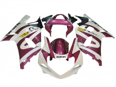 Purchase 2001-2003 White Pink Yellow Suzuki GSXR 600 / GSXR 750 Motorcycle Fairings UK