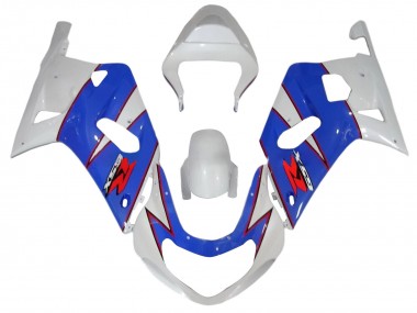 Purchase 2001-2003 White Blue Red Suzuki GSXR 600 / GSXR 750 Motorcycle Fairings UK