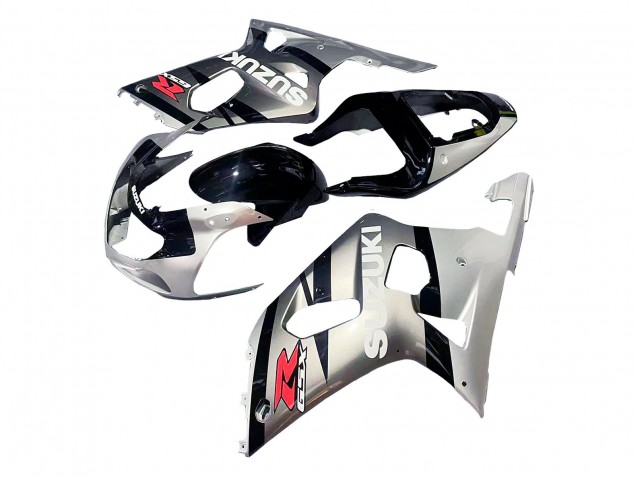 Purchase 2001-2003 Silver Glossy Black Red Suzuki GSXR 600 / GSXR 750 Motorcycle Fairing UK