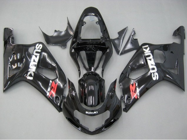 Purchase 2001-2003 Glossy Black Red White Suzuki GSXR 600 / GSXR 750 Motorcycle Fairings UK