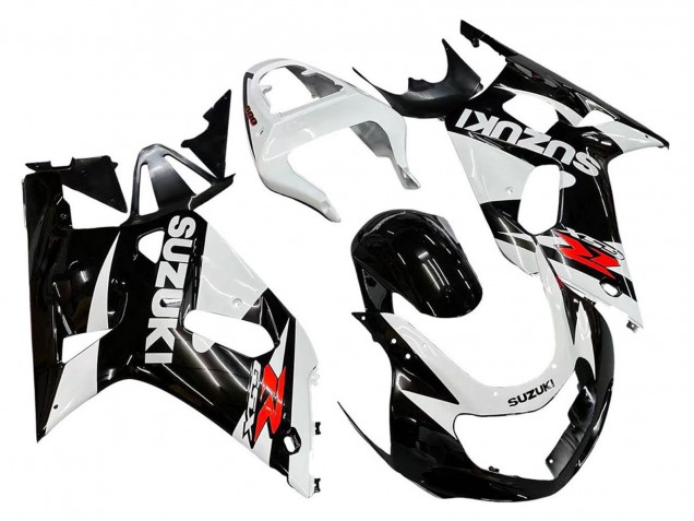 Purchase 2001-2003 White Glossy Black Red Suzuki GSXR 600 / GSXR 750 Motorcycle Fairings UK