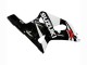 Purchase 2001-2003 White Glossy Black Red Suzuki GSXR 600 / GSXR 750 Motorcycle Fairings UK