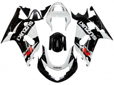 Purchase 2001-2003 White Glossy Black Red Suzuki GSXR 600 / GSXR 750 Motorcycle Fairings UK