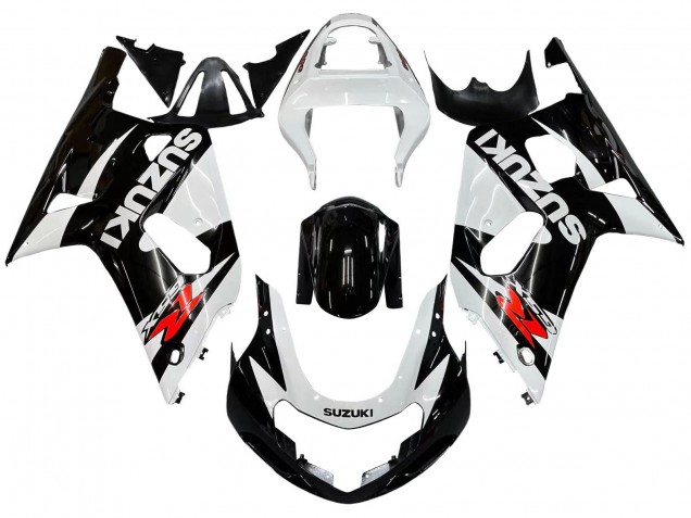 Purchase 2001-2003 White Glossy Black Red Suzuki GSXR 600 / GSXR 750 Motorcycle Fairings UK