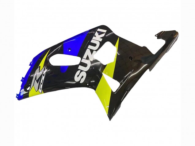 Purchase 2001-2003 Blue Yellow Glossy Black Suzuki GSXR 600 / GSXR 750 Motorcycle Fairings UK