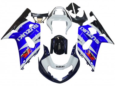 Purchase 2001-2003 Blue White Glossy Black Red Suzuki GSXR 600 / GSXR 750 Motorcycle Fairings UK