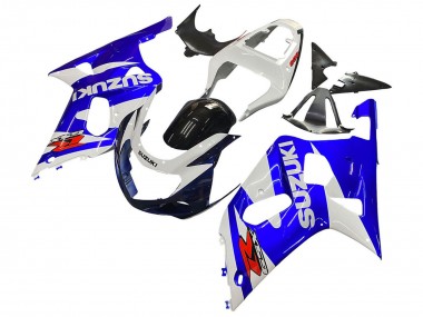 Purchase 2001-2003 White Blue Glossy Black Red Suzuki GSXR 600 / GSXR 750 Motorcycle Fairing UK