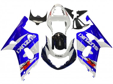 Purchase 2001-2003 White Blue Glossy Black Red Suzuki GSXR 600 / GSXR 750 Motorcycle Fairing UK