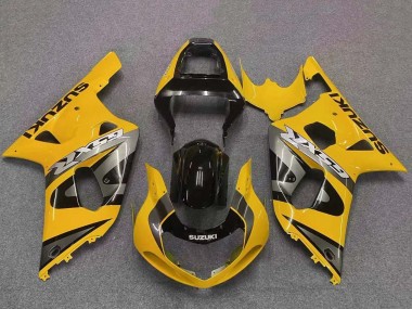 Purchase 2001-2003 Yellow Grey Glossy Black Suzuki GSXR 600 / GSXR 750 Motorcycle Fairing UK