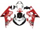 Purchase 2001-2003 Red White Glossy Black Suzuki GSXR 600 / GSXR 750 Motorcycle Fairing UK