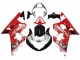 Purchase 2001-2003 Red White Glossy Black Suzuki GSXR 600 / GSXR 750 Motorcycle Fairing UK