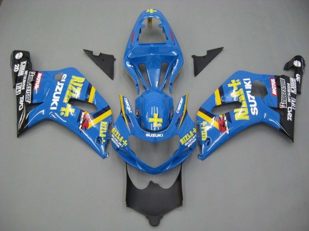 Purchase 2001-2003 Blue Yellow Black Motul Rizla Suzuki GSXR 600 / GSXR 750 Motorcycle Fairings UK