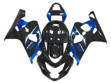Purchase 2004-2005 Glossy Black Blue Suzuki GSXR 600 / GSXR 750 Motorcycle Fairings UK