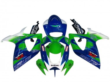 Purchase 2004-2005 White Blue Green Suzuki GSXR 600 / GSXR 750 Motorcycle Fairings UK