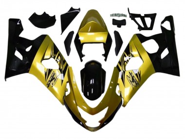 Purchase 2004-2005 Gold Black Suzuki GSXR 600 / GSXR 750 Motorcycle Fairings UK