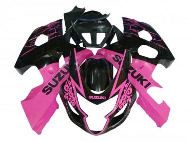 Purchase 2004-2005 Pink Glossy Black Suzuki GSXR 600 / GSXR 750 Motorcycle Fairing UK