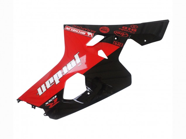 Purchase 2004-2005 Glossy Black Red Jordan Michelin Suzuki GSXR 600 / GSXR 750 Motorcycle Fairings UK