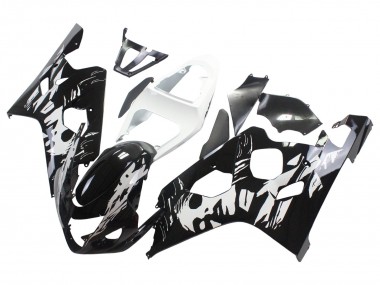 Purchase 2004-2005 White Black Suzuki GSXR 600 / GSXR 750 Motorcycle Fairing UK