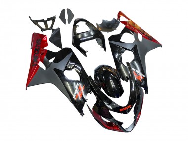 Purchase 2004-2005 Black Grey Red Suzuki GSXR 600 / GSXR 750 Motorcycle Fairings UK