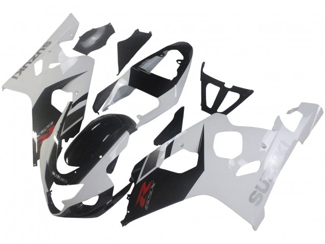 Purchase 2004-2005 White Black Red Suzuki GSXR 600 / GSXR 750 Motorcycle Fairings UK
