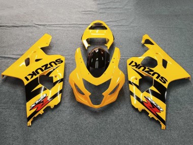 Purchase 2004-2005 Yellow Black Suzuki GSXR 600 / GSXR 750 Motorcycle Fairings UK