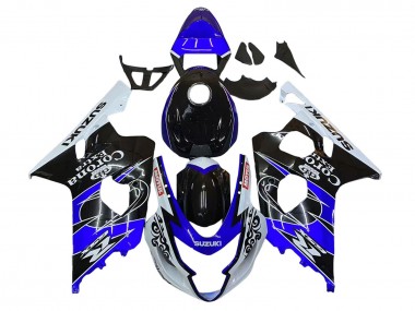 Purchase 2004-2005 White Blue Black Corona Motul Suzuki GSXR 600 / GSXR 750 Motorcycle Fairing UK