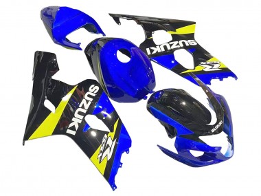 Purchase 2004-2005 Blue Yellow Black Suzuki GSXR 600 / GSXR 750 Motorcycle Fairings UK