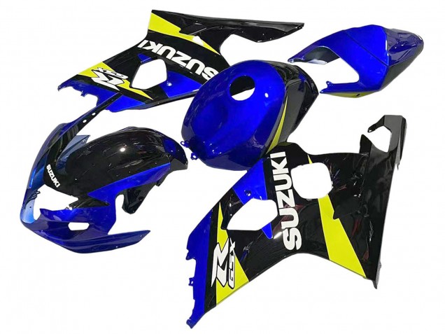 Purchase 2004-2005 Blue Yellow Black Suzuki GSXR 600 / GSXR 750 Motorcycle Fairings UK